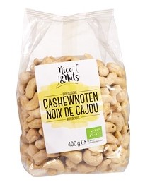 Cashewnoten van Nice & Nuts, 6 x 400 g